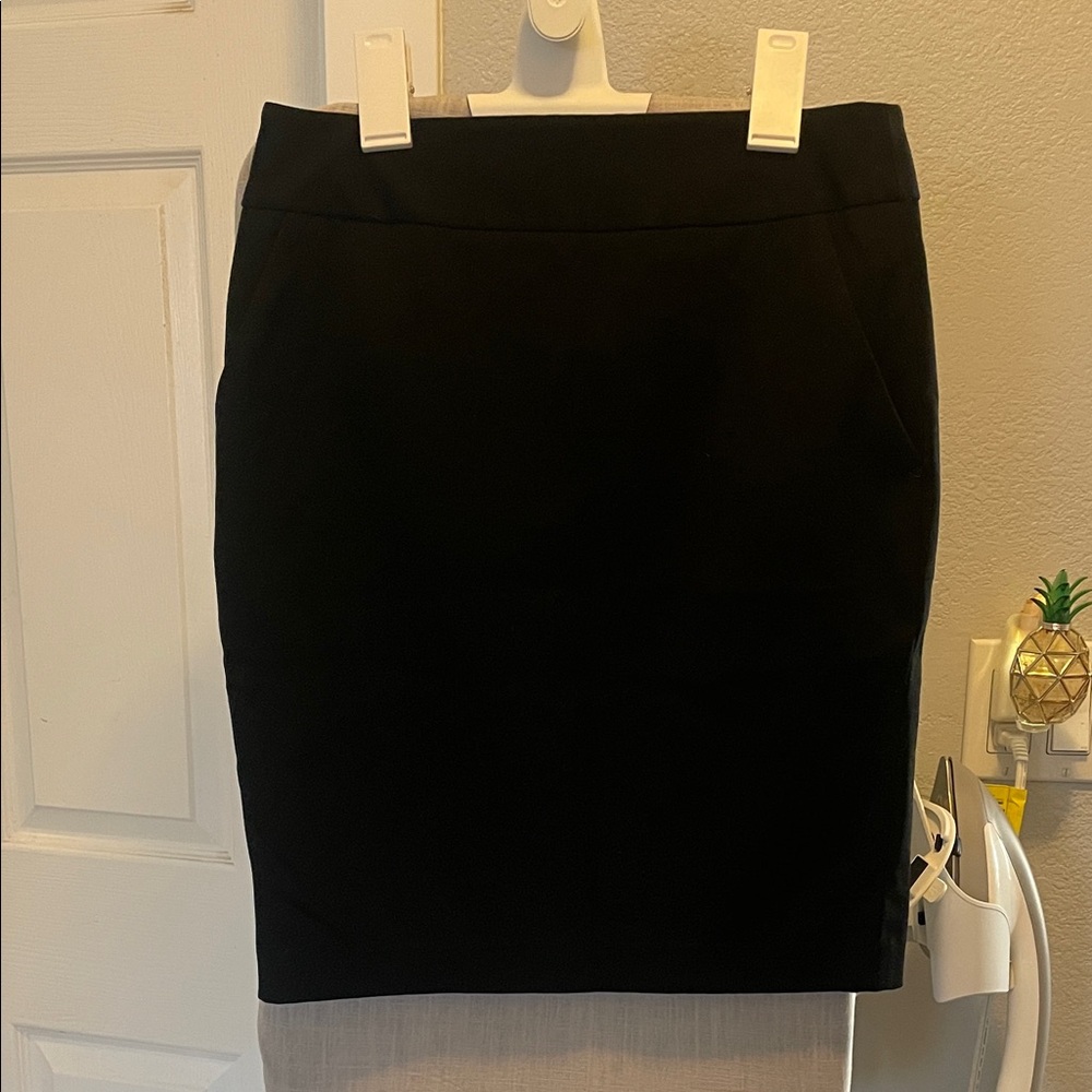 Express Black Pencil Skirt
